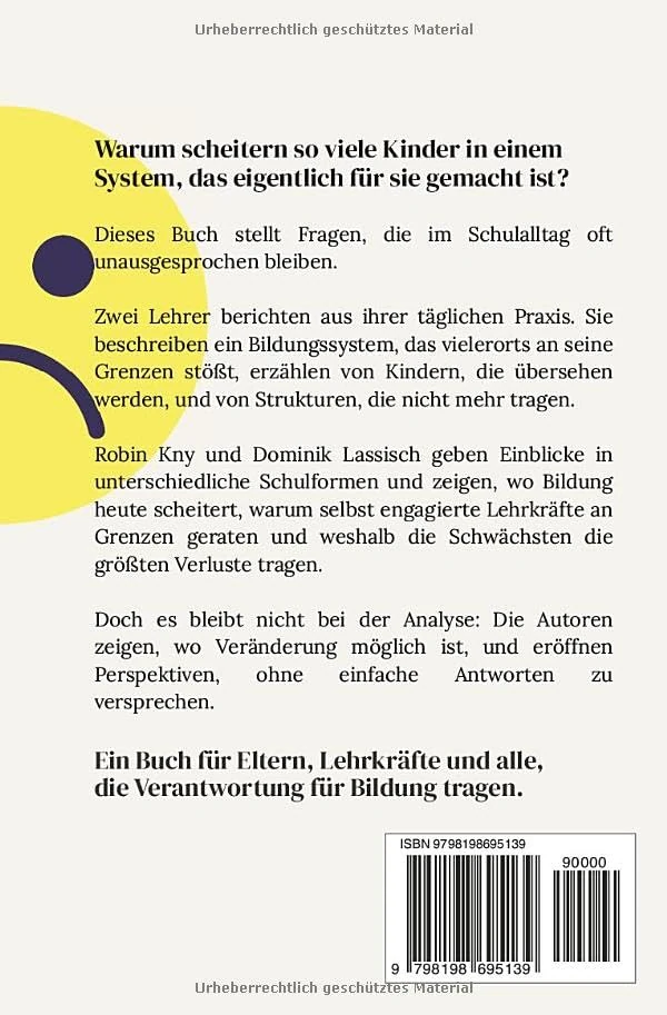 Rückseite des Buches Wieso sind euch eure Kinder egal?